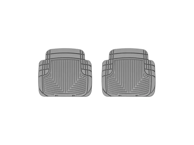 W50GR - Accessories: Rear Grey All Weather Floor Mats for WeatherTech Image