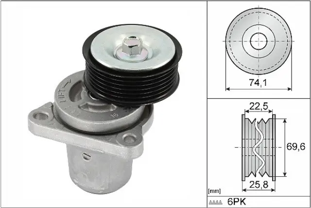 FT0406 - Engines &amp; Components: INA US Accessory Drive Belt Tensioner Assembly for INA US Image