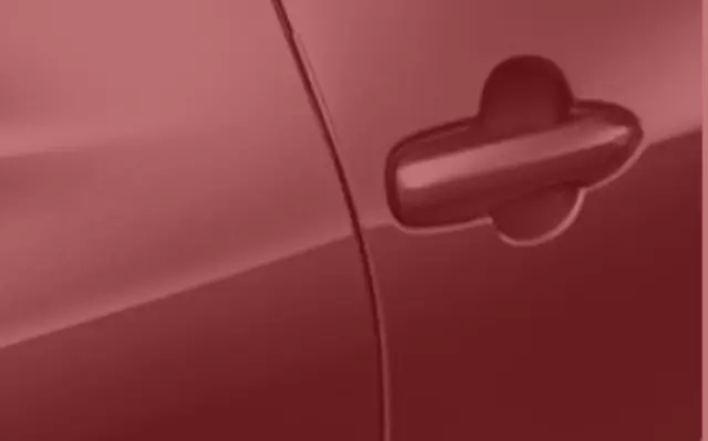 PT9364716003 - Exterior: Door Edge Guards, Emotional Red for Toyota: Prius, Prius Prime Image