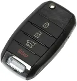 99561ST - : Keyless Entry Remote 4 Button for Dorman Image