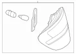 1729066200 - : Rear Lamp Combination for Mercedes-Benz Image