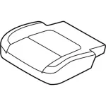 JB5Z7863804RA - : Seat Cover for Ford: Explorer Image