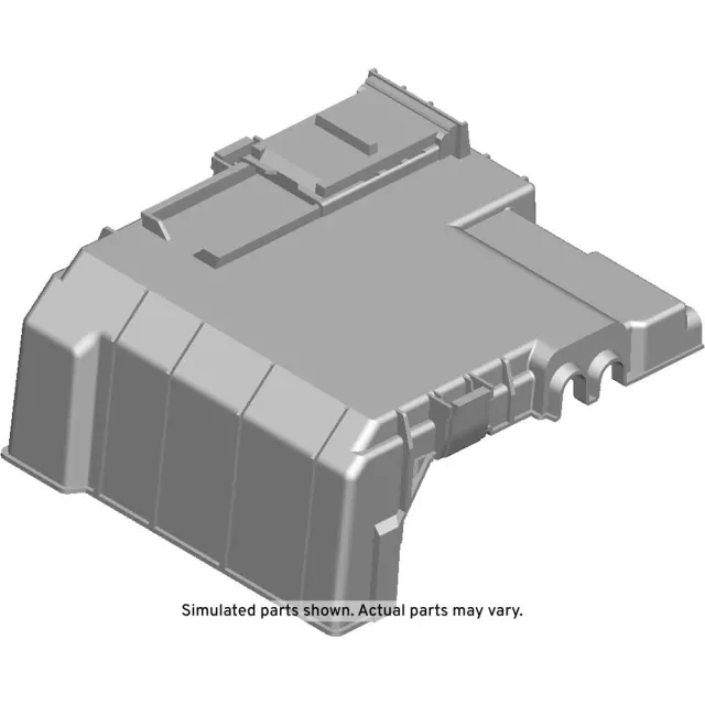 84336357 - : Front Compartment Fuse Block Cover for Cadillac: Escalade, Escalade ESV, ESCALADE IQ | Chevrolet: Silverado 1500, Silverado 1500 LTD, Silverado 2500 HD, Silverado 3500 HD, Silverado EV, Suburban, Tahoe | GMC: Hummer EV Pickup, Hummer EV SUV, Sierra 1500, Sierra 1500 Limited, Sierra 2500 HD, Sierra 3500 HD, Sierra EV, Yukon, Yukon XL Image