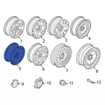 M1PZ1007B - : Wheel Assembly for Ford: Bronco Sport Image