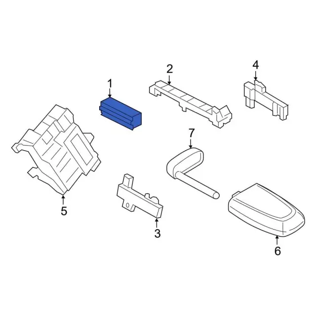 Tire Pressure Monitoring System (TPMS) Receiver - Ford (FT4Z-15607-C)