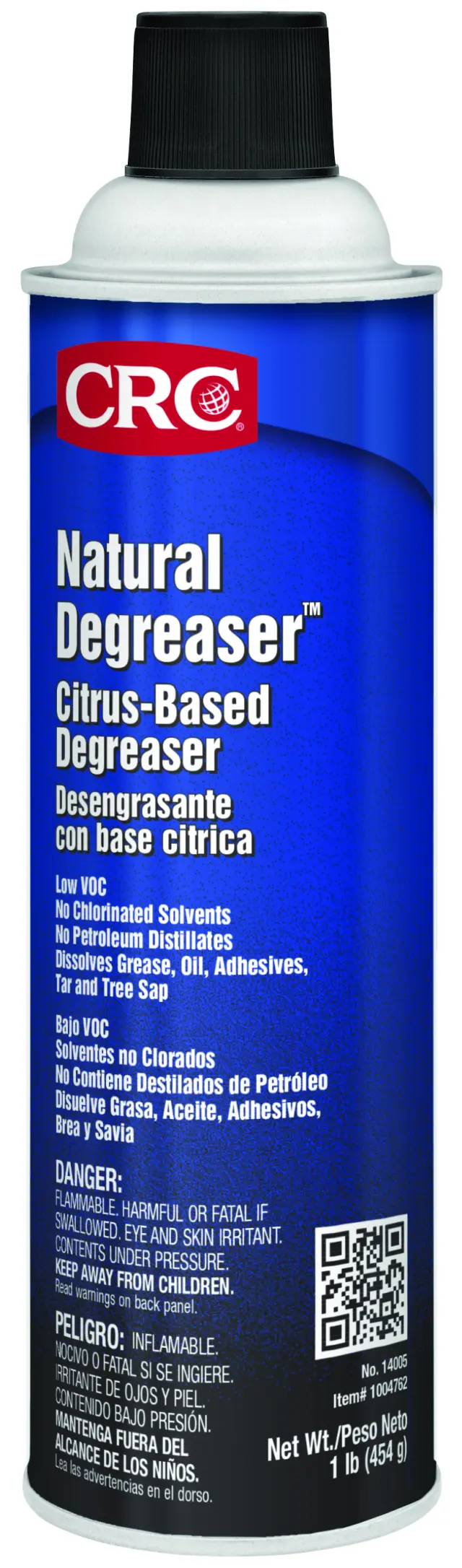 14005 - : Natural citrus and organic solvents blend. Cleans and degreases on all metals. for CRC Image