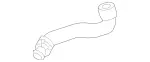 2035016382 - Radiator: Hose for Mercedes-Benz Image