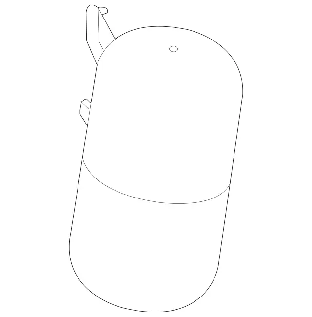 2213200015 - Springs, Suspension and Hydraulics: Pressure Reservoir for Mercedes-Benz: 250, 300S, CL550, CL600, CL63 AMG, CL65 AMG, S350, S400, S500, S550, S600, S63 AMG Image image