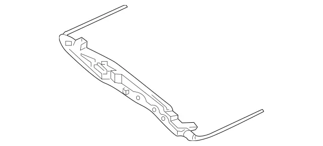 2137803800 - Sliding Sunroof: Frame Segment for Mercedes-Benz: 180b, E300, E350, E43 AMG, E53 AMG, E63 AMG S, EQB 250+, EQB 300, EQB 350, GLA250, GLA35 AMG, GLA45 AMG, GLB250, GLB35 AMG Image image