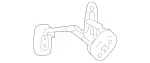 2074900037 - : Muffler &amp; Pipe Rear Bracket for Mercedes-Benz Image