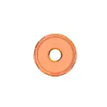 4402 - : KC Cyclone 2.0 LED- Replacement Lens - Amber - Single for KC HiLiTES Image