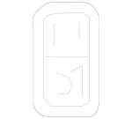 1668707610 - Electrical System: Push-Button Switch for Mercedes-Benz Image