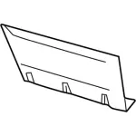 1C7Z7829076APTM - Body: Cladding for Ford: Excursion Image