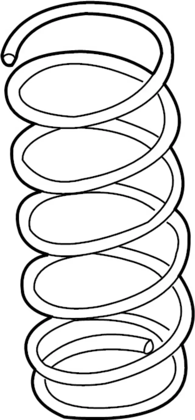 540101CC0D - Suspension: Coil Spring for INFINITI: FX35, FX37, FX50, QX70 Image