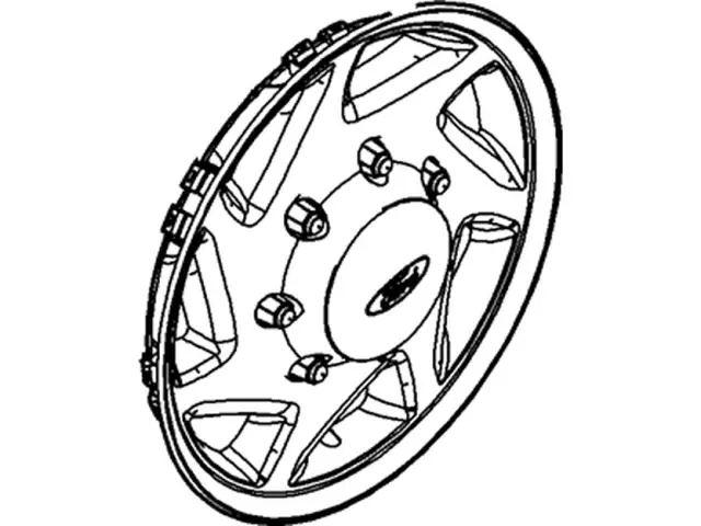 F8UZ1130AACP - : Cover Wheel for Ford Image