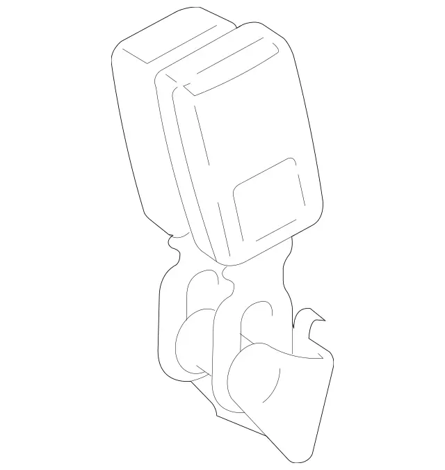 2118600269 - Rear Seat Bench: Closure for Mercedes-Benz: E320, E500 Image image