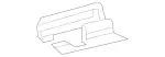 20591912009051 - : Cover, Seat Guide Rail for Mercedes-Benz Image