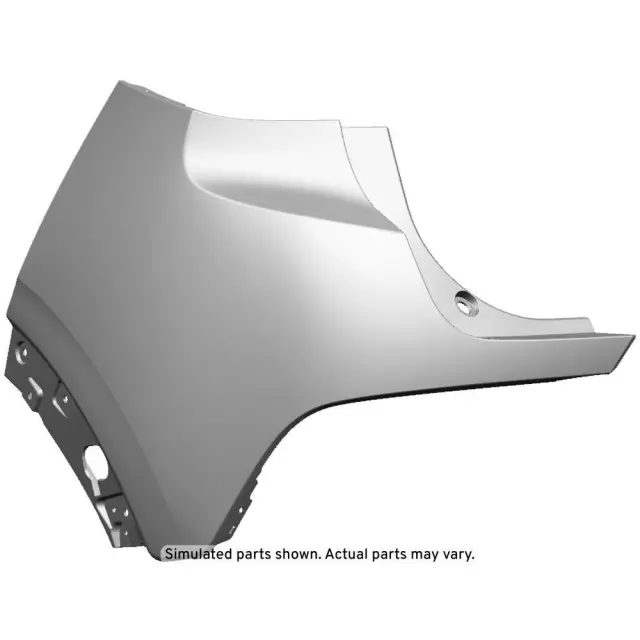 42766371 - : Primed Rear Driver Side Bumper Upper Fascia for Buick: Encore GX Image