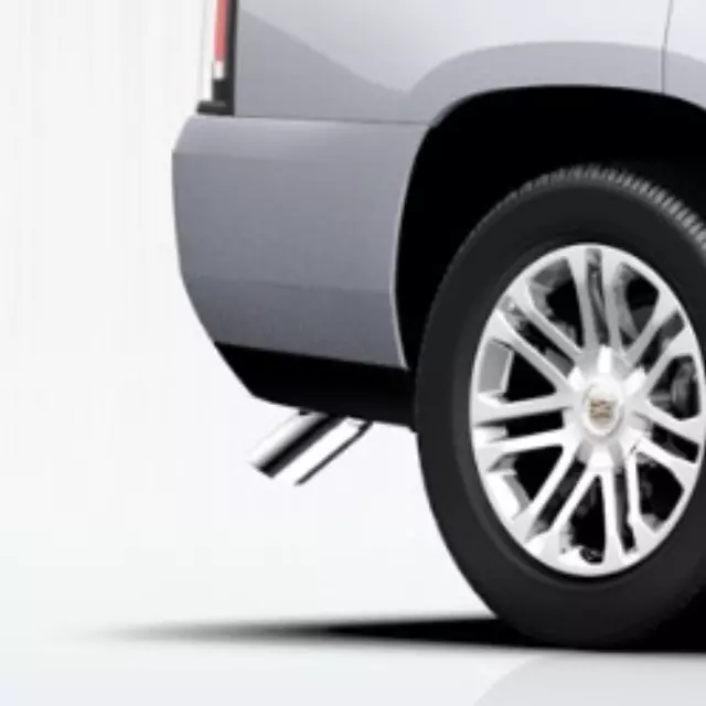 22799816 - : Exhaust Tail Pipe Tip for Cadillac: Escalade, Escalade ESV, Escalade EXT | Chevrolet: Avalanche, Suburban, Suburban 1500, Suburban 2500, Suburban 3500 HD, Tahoe | GMC: Sierra 1500, Sierra 2500 HD, Sierra 3500 HD, Yukon, Yukon XL, Yukon XL 1500, Yukon XL 2500 Image