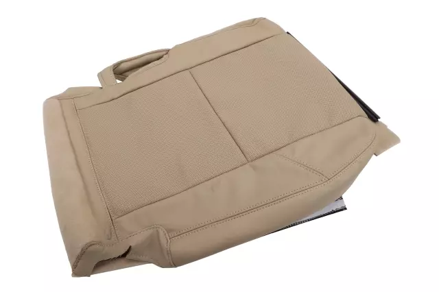 22751163 - : Light Cashmere Rear Passenger Side Seat Cushion Cover for Cadillac: Escalade | Chevrolet: Tahoe | GMC: Yukon Image