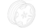 66470862 - Wheels: Disc Wheel for Mercedes-Benz Image
