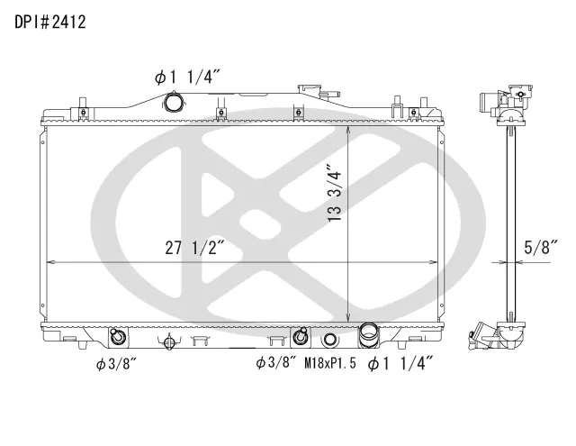 A2412 - Cooling Systems: Koyorad Radiator for Koyo Image