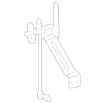 2089100214 - Body: Valve Bracket for Mercedes-Benz Image