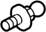 90456CY200 - Body: Support Rod Ball Stud for INFINITI: QX56, QX80 Image