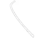 2208850225 - Attachment Parts: Spoiler for Mercedes-Benz: S430, S55 AMG Image