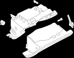 685005DC0A - : Glove Box Assembly for INFINITI: QX30 Image