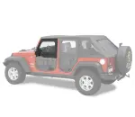 5180517 - : HighRock 4x4(TM) Element(TM) Upper Fabric Half Doors for Bestop Image