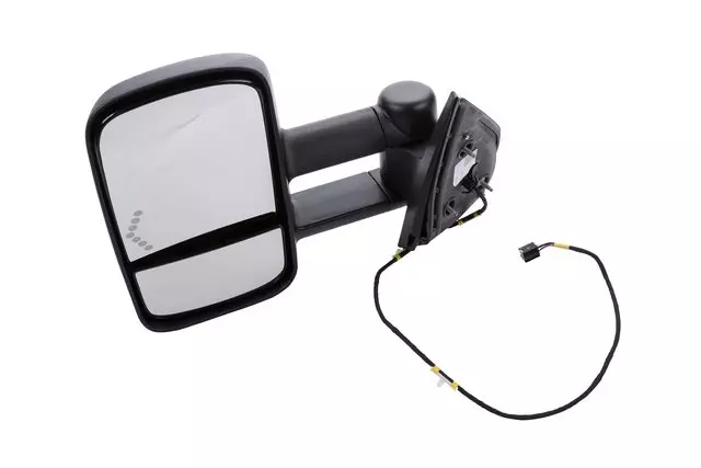 Driver Side OutSide Mirror Assembly in Black - GM (20862098)