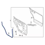 M2DZ7825325B - : 2021-2024 Ford Bronco - Door Weather-Strip for Ford: Bronco Image