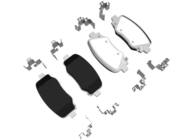 Rear Disc Brake Pad Kit, Right Or Left - Mopar (68225301AB)