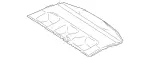 22169052499G95 - Body: Package Tray for Mercedes-Benz Image