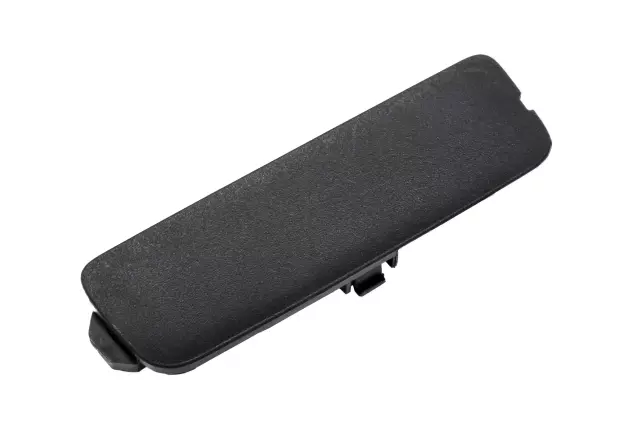 23285101 - : Jet Black Rear Side Door Armrest Pull Cup Bolt Cap for Chevrolet: Silverado 1500, Silverado 1500 LD, Silverado 2500 HD, Silverado 3500 HD | GMC: Sierra 1500, Sierra 1500 Limited, Sierra 2500 HD, Sierra 3500 HD Image