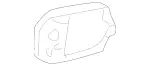 2037500806 - Body: Fuel Filler Door for Mercedes-Benz Image