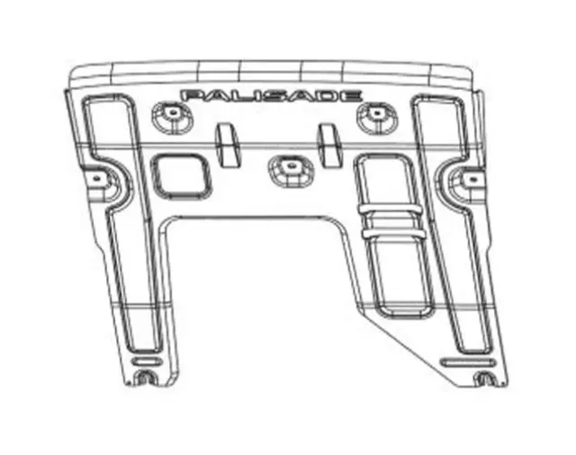 Skid Plate - Hyundai (S8F36AU000)