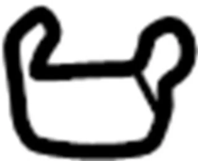 21476C5500 - HVAC: Case Clip for INFINITI: QX4 Image