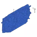 MB3Z8C607C - : Engine Cooling Fan Assembly for Ford: Bronco, Ranger Image