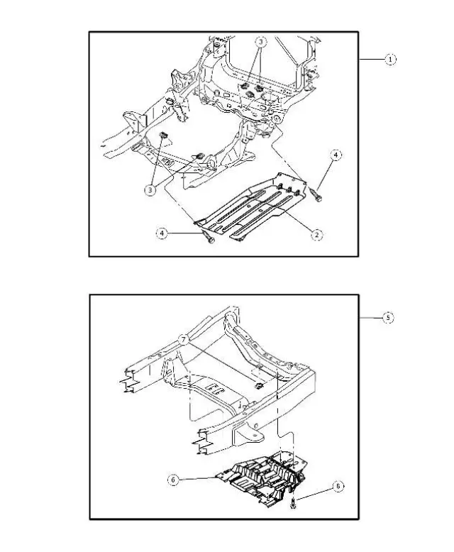 6506164AA - : Hex Head Screw And Washer for Mopar Image