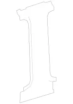 90669208029051 - Body: Center Pillar Trim for Mercedes-Benz Image