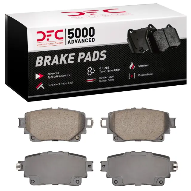 1551230500 - Brakes &amp; Brake Parts: Disc Brake Pad Set for DYNAMIC FRICTION Image