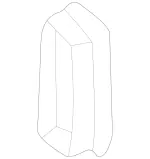 22072039789C66 - Body: Side Seal for Mercedes-Benz Image