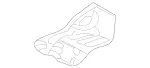2306180259 - Substructure: Rear Floor for Mercedes-Benz: SL500, SL55 AMG, SL550, SL600, SL63 AMG, SL65 AMG Image