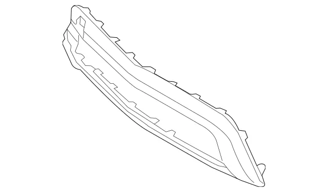 1668850501 - Detachable Parts: Trim, Bumper for Mercedes-Benz: GL350, GL450, GL550, GL63 AMG, GLS350d, GLS450, GLS550, GLS63 AMG Image image