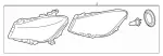 1179066800 - : 2014-2019 Mercedes-Benz - Composite Headlamp - Right - Xenon for Mercedes-Benz: CLA250 Image