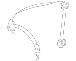 25186071857F03 - Electrical: Retractor for Mercedes-Benz Image