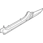 FR3Z6310128A - Body: Rocker Panel for Ford: Mustang Image