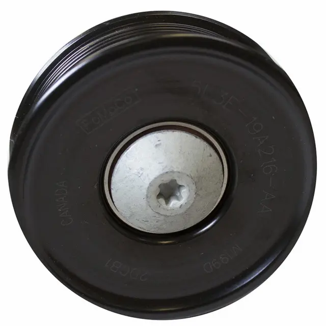 YS315 - Belts &amp; Cooling: Motorcraft™ Accessory Drive Belt Idler Pulley for Ford: E-150, E-150 Club Wagon, E-150 Econoline, E-150 Econoline Club Wagon, E-250, E-250 Econoline, F-150, F-150 Heritage Image